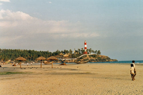 Der Strand von Kovalam