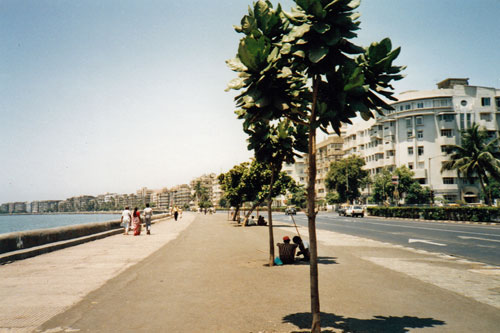 Marine Drive in Bombay
