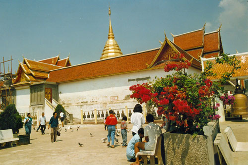 Tempel Wat Doi Sutep bei Chiang Mai