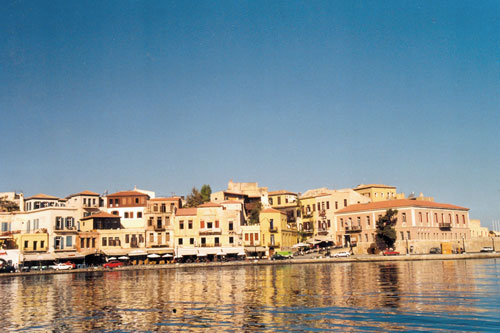 alter venezianischer Hafen in Chania