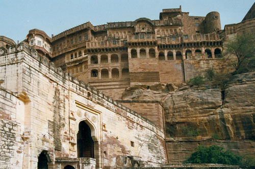 im Meherangar Fort in Jodhpur