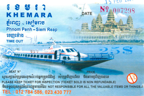 Ticket nach Siem Reap