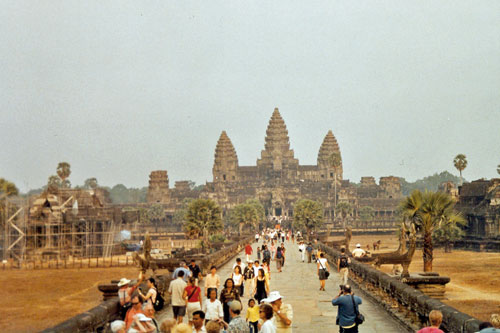 Abendstimmung am Wat Angkor