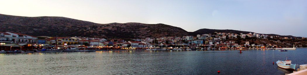 abends in Pythagorio