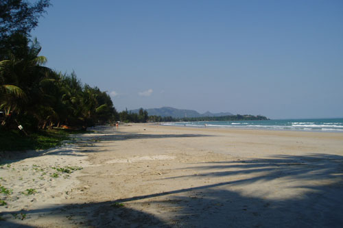 Der Strand in Hua Laen