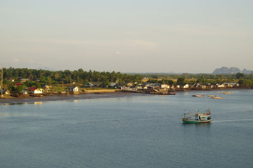 Ausblick vom Krabi River Hotel