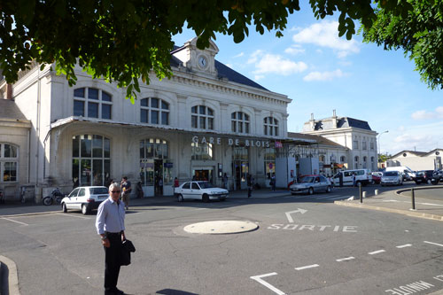 der Bahnhof in Blois