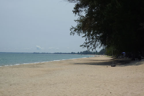 Der Strand in Ban Krut