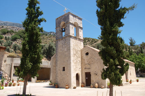 Kloster Agios Antonios Vrondisi bei Vorizia