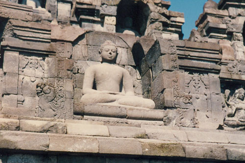 Borobodur Detailansicht