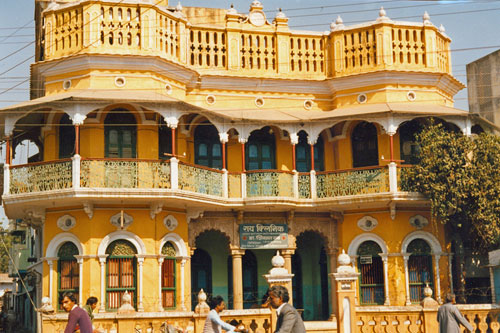 Ein schnes Haus in Varanasi