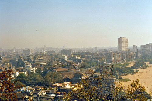 Blick auf Bombay