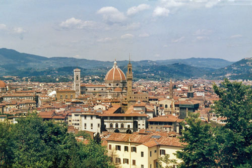 Ausblick vom Boboli-Garten