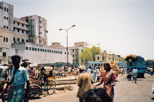 unterwegs nach Mahabalipuram