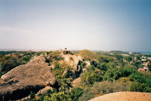 Ausblick vom Leuchtturm-Hgel