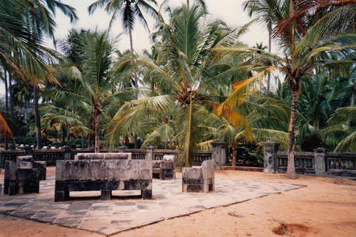 Terrasse in Kovalam