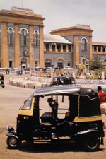 am Bahnhof Trivandrum