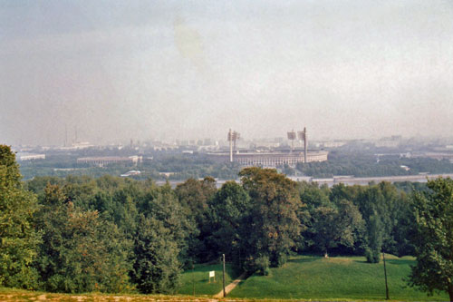 Ausblick von der Lomonossow Universitt 