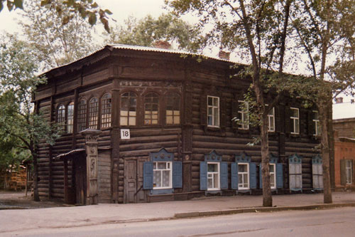 Strasse in Irkutsk