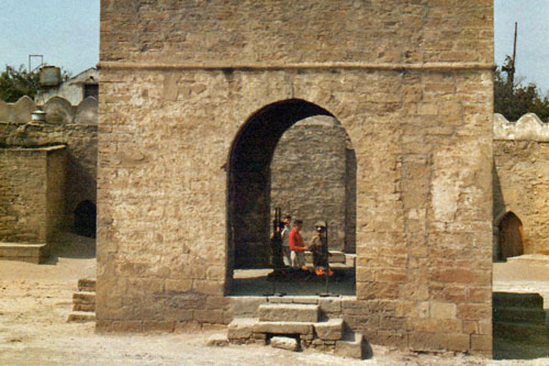 Tempel der Feueranbeter in Baku