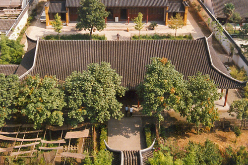 Ausblick vom  Nordtempel in Suzhou