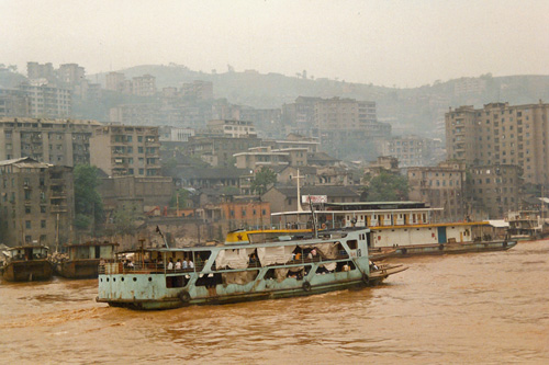 Abfahrt von Chongqing