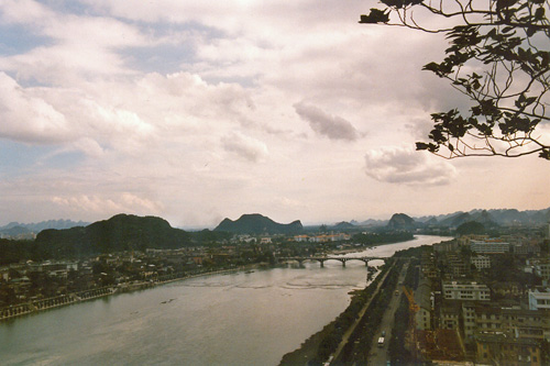 Landschaft bei Guilin