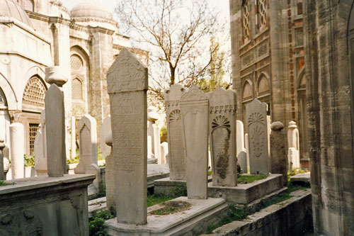 Grber an der Prinzenmoschee Istanbul