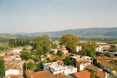 Blick vom Minarett in Iznik