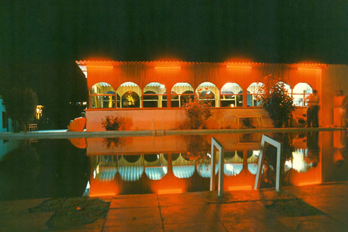 Abends im Hotel in Pamukkale