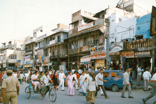 Chandni Chowk in Delhi