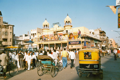 Chandni Chowk in Delhi