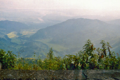 Auf der Fahrt nach Darjeeling