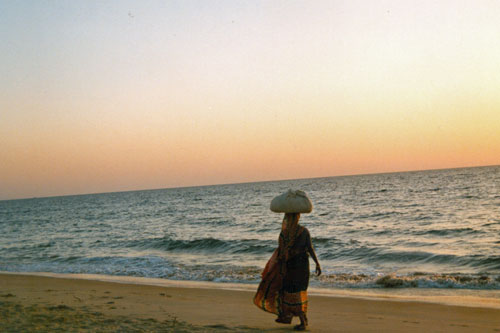 Am Strand von Baga