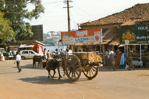 Strasse in Panjim