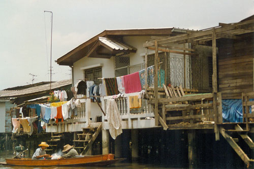 in den Klongs von Thonburi