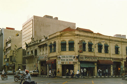 Strasse in Kuala Lumpur