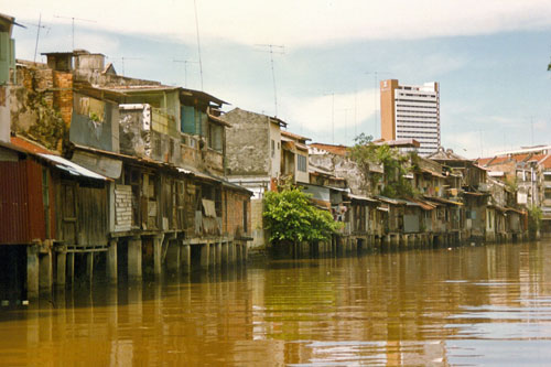 Bootsfahrt in Malacca