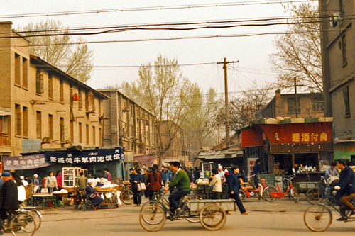 Strasseneindruck in Xian