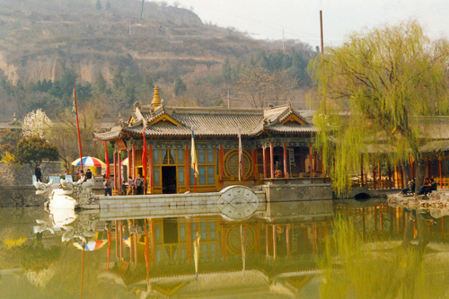 bei den heissen Quellen in Xian