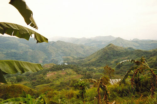 Auf der Fahrt nach Banaue