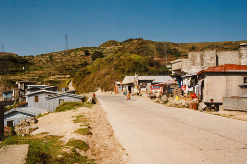 Auf der Fahrt nach Baguio