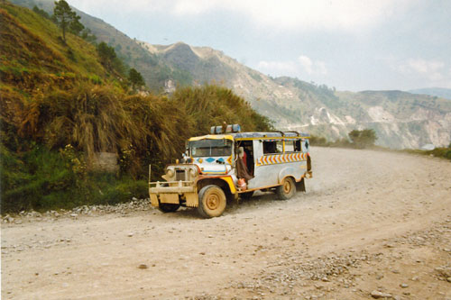 Auf der Fahrt nach Baguio