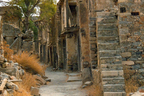 auf der Leprainsel Spinalonga