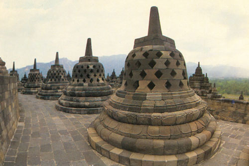 Borobodur Postkarte