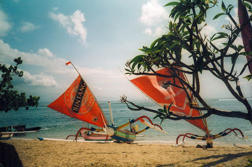 Der Strand von Sanur