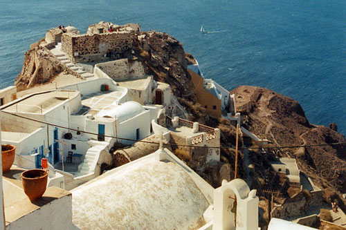 Oia auf Santorin