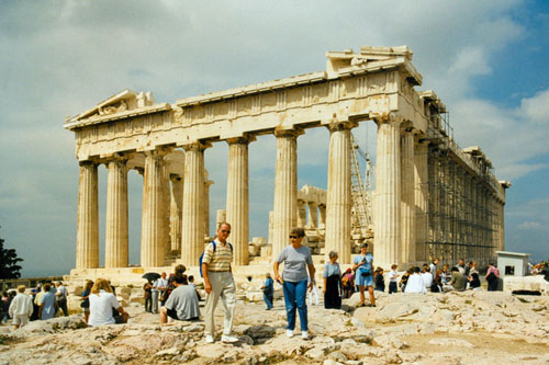 auf der Akropolis