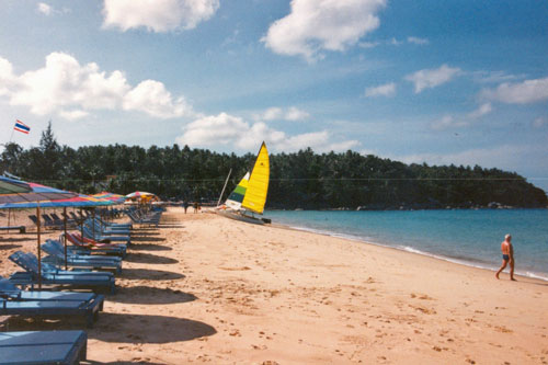 am Strand von Kata/Karon