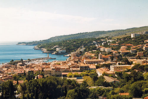 Blick auf Cassis